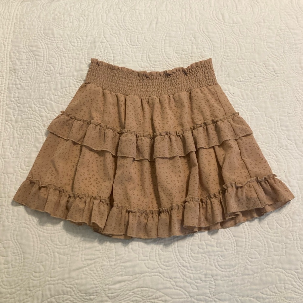 Altar’d State Leopard Print Skirt